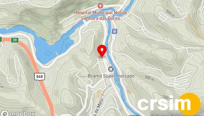 mapa de Spa Urbano Centro de saúde e beleza em Areal