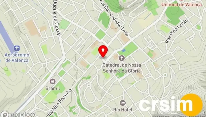 mapa de Spáccio - Valença, RJ Butique em - Centro