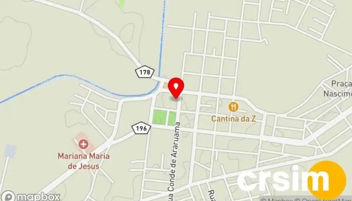mapa de STUDIO NÁDIA RIBEIRO LTDA Centro de saúde e beleza em Quissamã