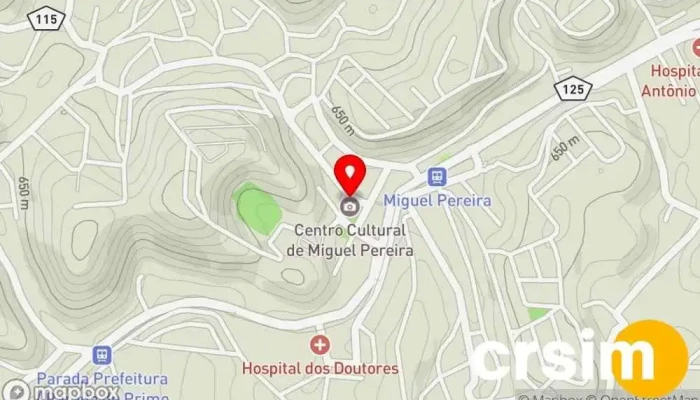 mapa de Stúdio Renovo Loja de artigos religiosos em Miguel Pereira