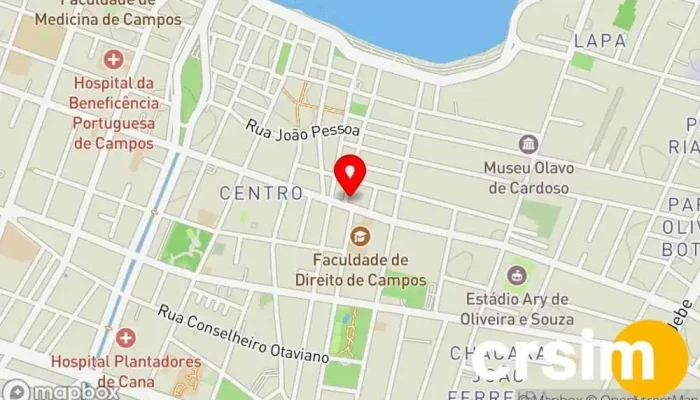 mapa de Suíça Essência e Produtos Químicos Loja de artigos de aromaterapia, Loja de materiais para artesanato, Perfumaria em Campos dos Goytacazes