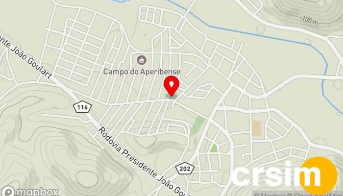 mapa de Super Miller Miller Supermercado em Aperibé