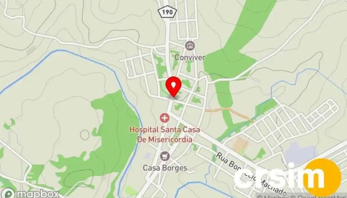 mapa de Supermercado Antinarbe Supermercado em 500