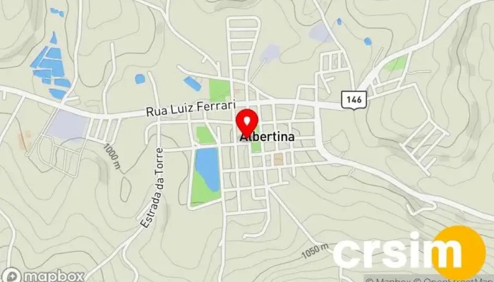 mapa de Supermercado Roma Supermercado em 110