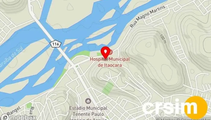 mapa de TCHIBUM - MODA INFANTIL Loja de Roupa em Itaocara