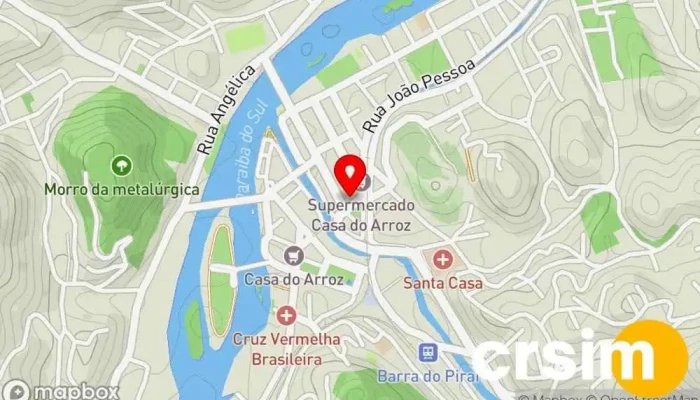 mapa de TECNOMEDI B.Pirai Produtos Médicos & Ortopédicos, Saúde & Bem Estar Loja de Artigos Hospitalares, Loja de cosmético, Fornecedor de Artigos Hospitalares, Fornecedor de equipamentos de fisioterapia, Loja de equipamentos cirúrgicos, Serviço de conserto de cadeiras de rodas, Loja de cadeiras de rodas em Barra do Piraí