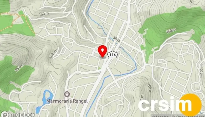 mapa de Teen Vida Loja de roupas para jovens em Cachoeiras de Macacu