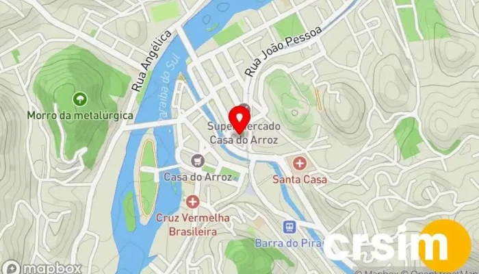 mapa de tem também Atacadista de utilidades domésticas em Barra do Piraí