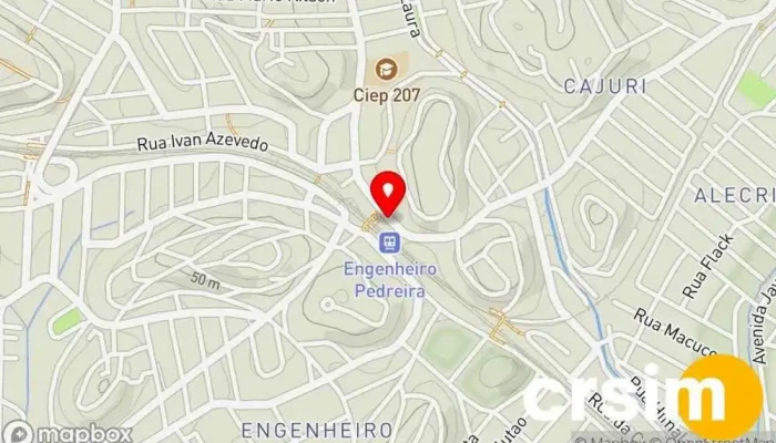 mapa de TH Outlet Loja de Roupa em Japeri