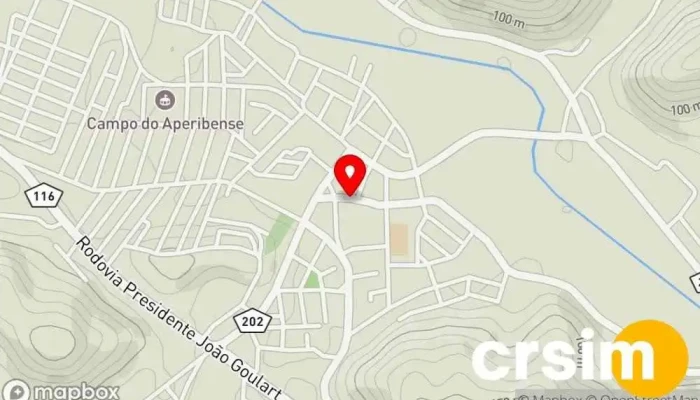 mapa de Thaís Rebello Studio Centro de saúde e beleza em Aperibé