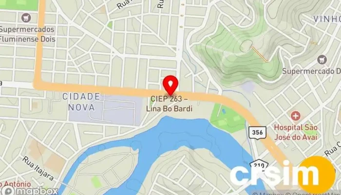 mapa de Tim Itaperuna Loja em Itaperuna