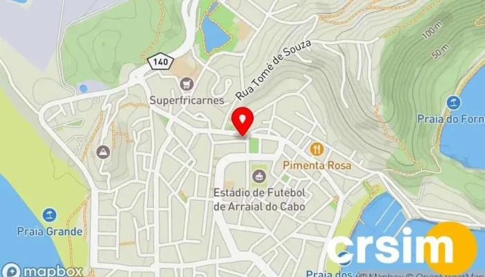 mapa de To Na Moda Loja de Roupa em Arraial do Cabo
