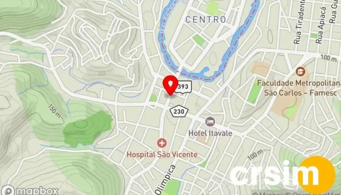 mapa de Toca Do Chocolate Loja de chocolates em Bom Jesus do Itabapoana