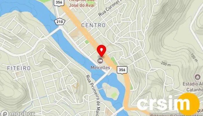 mapa de Tony Lar Itaperuna Loja de eletrodomésticos em Itaperuna