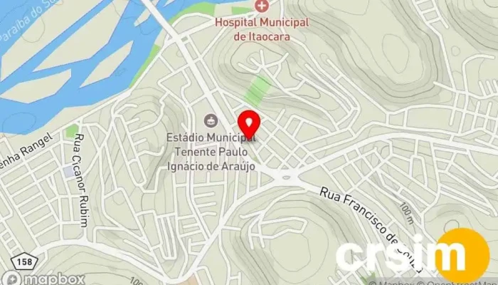 mapa de Toque Fashion Moda e Acesssorios Loja de Roupa em Itaocara