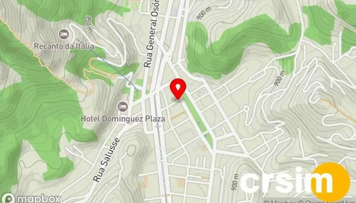 mapa de True Man Loja de moda masculina, Loja de Roupa em Nova Friburgo
