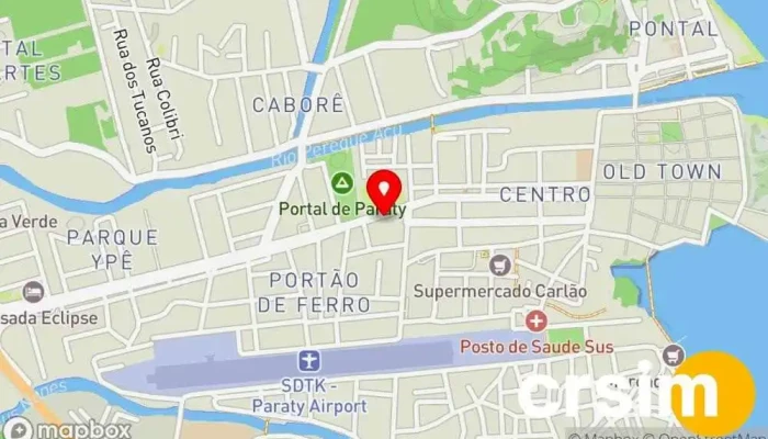 mapa de Urban Store Paraty Loja de moda feminina, Loja de roupas de praia, Loja de Roupa, Loja de moda masculina, Loja de roupas esportivas em Paraty