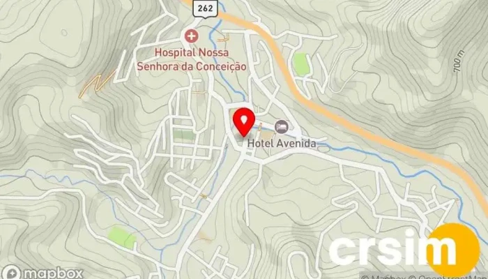 mapa de Urbana Loja de Roupa em MG