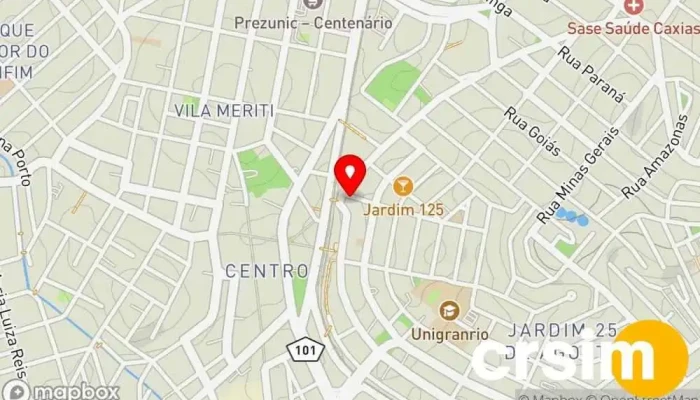 mapa de Urbanne Loja de Roupa em Duque de Caxias