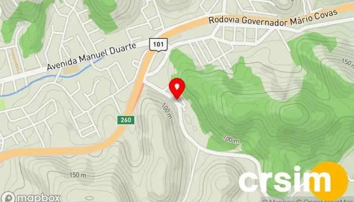 mapa de Use Moon store Loja de Roupa em Rio Bonito