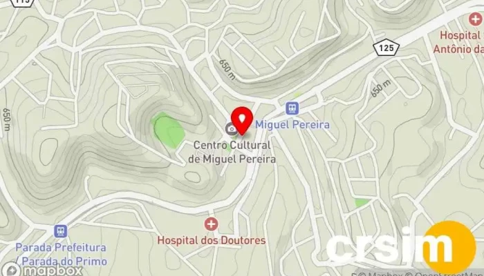 mapa de Útil Center Loja de artigos domésticos, Papelaria, Loja de ferramentas, Loja de Brinquedos em Miguel Pereira