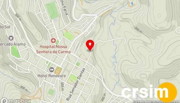 mapa de Utilidades & Cia Papelaria em Carmo