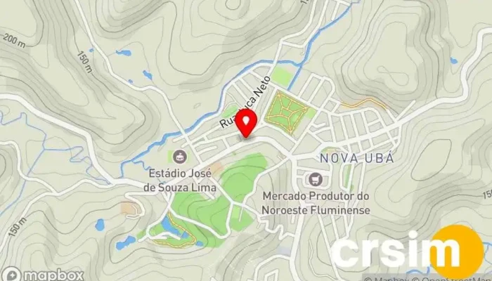 mapa de Valeria Calçados Loja de calçado em São José de Ubá