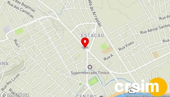 mapa de Vanessa Fernandes Boutique Loja de Roupa em Iguaba Grande