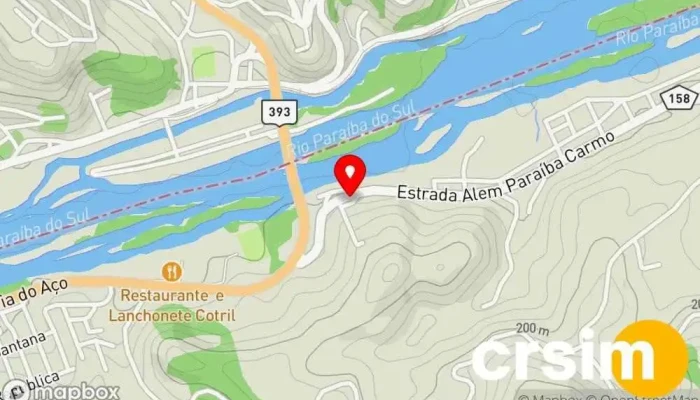 mapa de Vanessa Modas Loja de Roupa em Carmo
