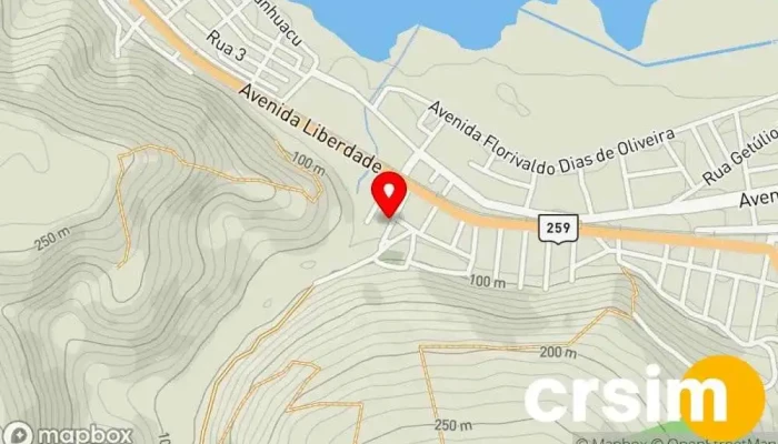 mapa de Vest Bonita Loja de Roupa em - Aimorés