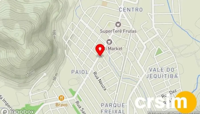 mapa de Vest Chic Loja de Roupa em Guapimirim