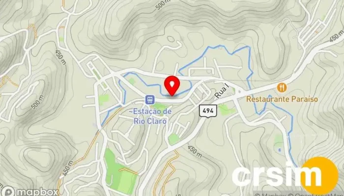 mapa de Vesty & Usa Rio Claro Loja de Roupa em Rio Claro