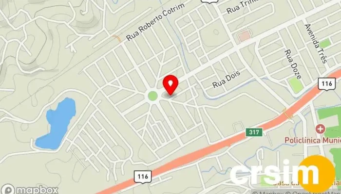 mapa de Vidraçaria Vidrolar - Itatiaia-RJ Vidraçaria, Loja especializada em vidros em Itatiaia