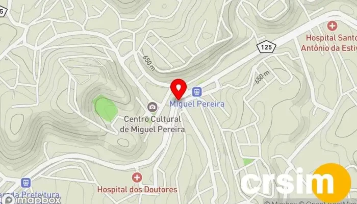 mapa de Vilec Material de Construção Loja de materiais de construção em Miguel Pereira