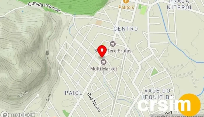 mapa de Vira lar Loja de suprimentos para animais de estimação em Guapimirim