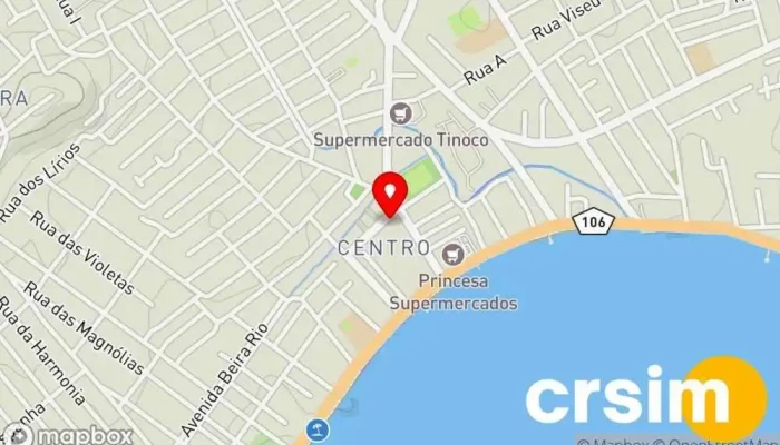 mapa de Vita Derm Loja de cosmético em Iguaba Grande