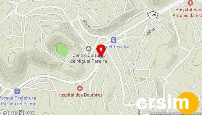 mapa de vive Loja de Roupa em Miguel Pereira