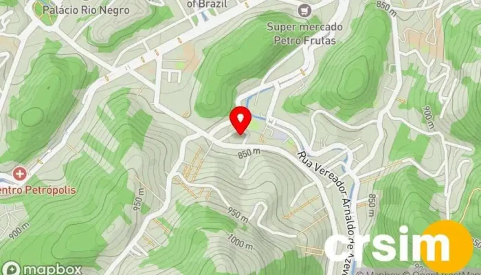 mapa de Vizoo Brasil Loja de moda feminina em Petrópolis
