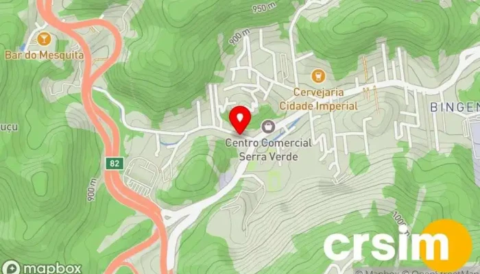 mapa de Vizoo Brasil Loja de Roupa, Loja de moda feminina em Petrópolis