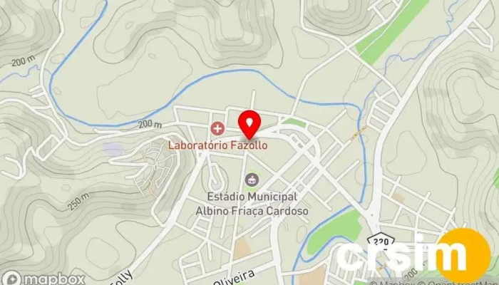mapa de Volupia Boutiques Loja de Roupa em Porciúncula