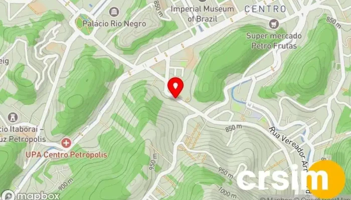 mapa de Walery Jeans Loja de Roupa em Petrópolis
