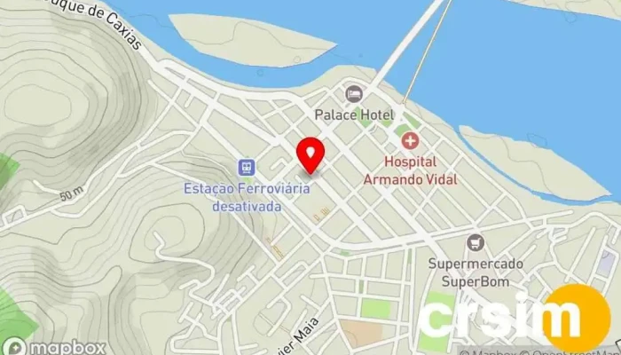 mapa de YANNI FESTA Loja de artigos para festas em São Fidélis
